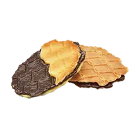 Japanese milk waffle chocolate sweet sand biscuit cookies