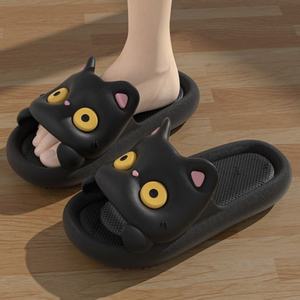 Pantuflas de Interior con Diseño de Patrones Lindos, Antideslizantes, Ligeras, con Parte Superior de Tejido, Suelas Suaves, Ecológicas, para Hombres y Mujeres - Product Image 2