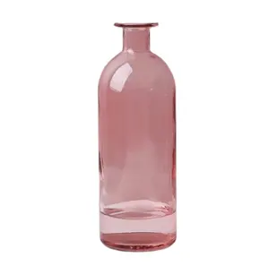 玻璃芽花瓶玻璃宁静空间生活花瓶摆件家居装饰圆筒玻璃花瓶