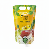 Sachets souples OEM 1L/1,5L/3L/5L avec valve à robinet pour emballage de jus, vin et boissons