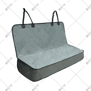 Funda Protectora para Asiento Trasero de Coche para Mascotas, Impermeable, de Poliéster, Rectangular, Protector de Asiento para Perros, Alfombrilla Universal para Asiento Trasero - Product Image 1