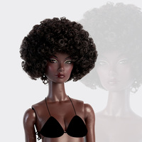 Muñeca de Moda ELARA de la Fábrica XIANXIAN, Tono de Piel Carbón, Articulada (Edición) - Juguete de Vinilo, Muñeca de Vinilo Suave