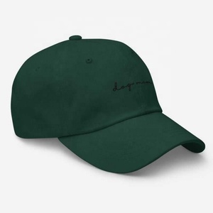 Casquette de baseball de luxe de haute qualité imprimée et brodée, casquette de papa brodée avec logo personnalisé, casquette de baseball à lettres - Product Image 2