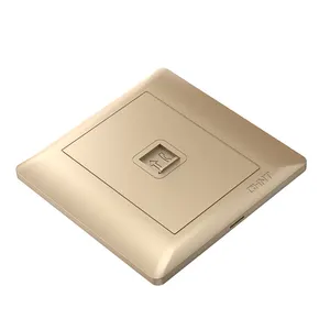 Wall Phone socket Wall charger Champagne Gold socket Power strip Single plug socket