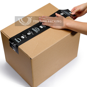 Impresión personalizada negro primer embalaje de <span class=keywords><strong>cinta</strong></span> de Papel Kraft de embalaje frágil logotipo personalizado adhesivo primer <span class=keywords><strong>cinta</strong></span> activada por agua - Product Image 4