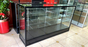 Vetrina Espositiva in Vetro da 6 Piedi, Espositore per Sigarette, Stand per Tabaccheria con Illuminazione LED, Vetrina e Scaffali per Negozi - Product Image 2