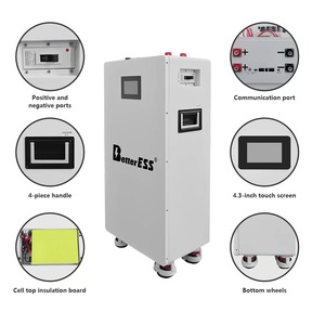 Kit de Batería DIY 51.2V 16S 280-314Ah con Caja y BMS V19 JK 200A, Todos los Accesorios Incluidos, Caja de Batería Vertical Completa - Product Image 6