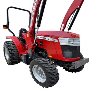 NOUVEAU Tracteur agricole Massey Ferguson 1840E 4x4 avec moteur diesel 40 CV, chargeur à attache rapide et benne - Product Image 1