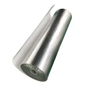 Ceiling aluminium air bubble foil roll prefab reflective heat thermal roof insulation material