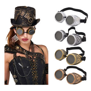 Occhiali Psichedelici <span class=keywords><strong>per</strong></span> Costume di Halloween, Lenti Steam Punk, Occhiali Caleidoscopici <span class=keywords><strong>per</strong></span> Cosplay e Rave - Product Image 5