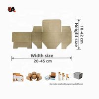 Plieuse-colleuse automatique électrique 3A-580 pour boîtes en carton ondulé et cartons plastiques avec contrôle PLC et colle à froid pour l'emballage alimentaire