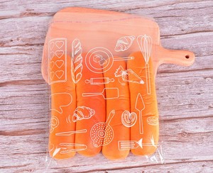 Bolsa de plástico OPP con impresión de logotipo personalizado para pan, bolsa autoadhesiva para galletas, baguette, tostadas, con sellado térmico para ensalada - Product Image 2