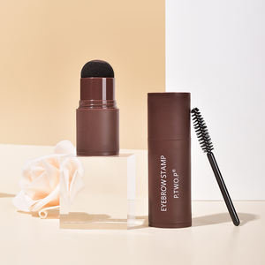 PTWOP poudre de cheveux imperméable pour sourcils timbre pochoir impression Kit de mise en forme maquillage cheveux correcteur racine couvrir instantanément - Product Image 6