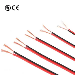 Factory Price Twin Cores Pure Copper and Parallel Wire 16awg 14awg 13awg Power and Electrical Wire Speaker Cable Roll
