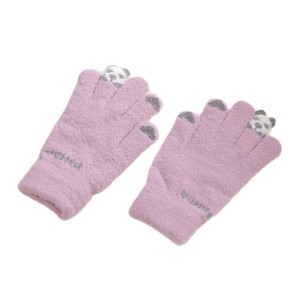 Gants en laine tricotés pour femmes, compatibles avec les écrans tactiles, chauds pour le cyclisme et la conduite, style coréen, épais, mignons, automne et hiver - Product Image 5