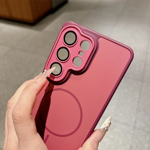เคสโทรศัพท์มือถือกันกระแทกแบบแม่เหล็ก รุ่นหรูหรา ผลิตจากวัสดุ TPU PC  สำหรับ Samsung Galaxy S26 Ultra S25 S24 Plus S23 S22 A56 - Product Image 3