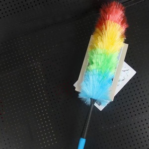 Plumeau à plumes avec manche creux, crochet détachable, 72 cm, pour le nettoyage des meubles, en plastique, tête ronde - Product Image 2