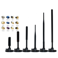 Antenne FPC PCB 4G LTE GSM 3G RY RY-6515-4G à montage adhésif, noire, pour usage intérieur, 65*13mm, 700-2700MHz, avec câble de 120mm – Vente chaude