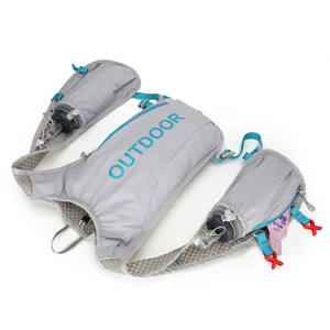 Gilet d'hydratation multifonctionnel en nylon pour la course à pied, veste de course sans manches, sécurité réfléchissante, sac à dos d'eau pour <span class=keywords><strong>le</strong></span> sport, pour <span class=keywords><strong>le</strong></span> cyclisme - Product Image 3