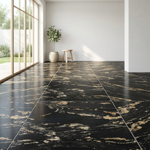 Dalle en pierre naturelle 100% VARDHMAAN Titanium Noir/Or, haute qualité, durable, pour décoration de sol, personnalisable, moderne, chambre et salon 1 - Product Image 4