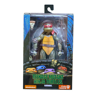 HY NECA Figurine d'action articulée de dessin animé du film de <span class=keywords><strong>1990</strong></span>, figurine d'anime NECA Tortues Ninja pour collection d'enfants - Product Image 1
