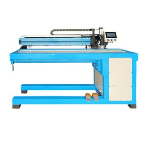 Proveedor Chino de Máquina de Soldadura de Costura Recta Totalmente Automática de 1000 mm, Equipo de Ventilación, Nueva Máquina de Soldadura Longitudinal Totalmente Automática - Product Image 4