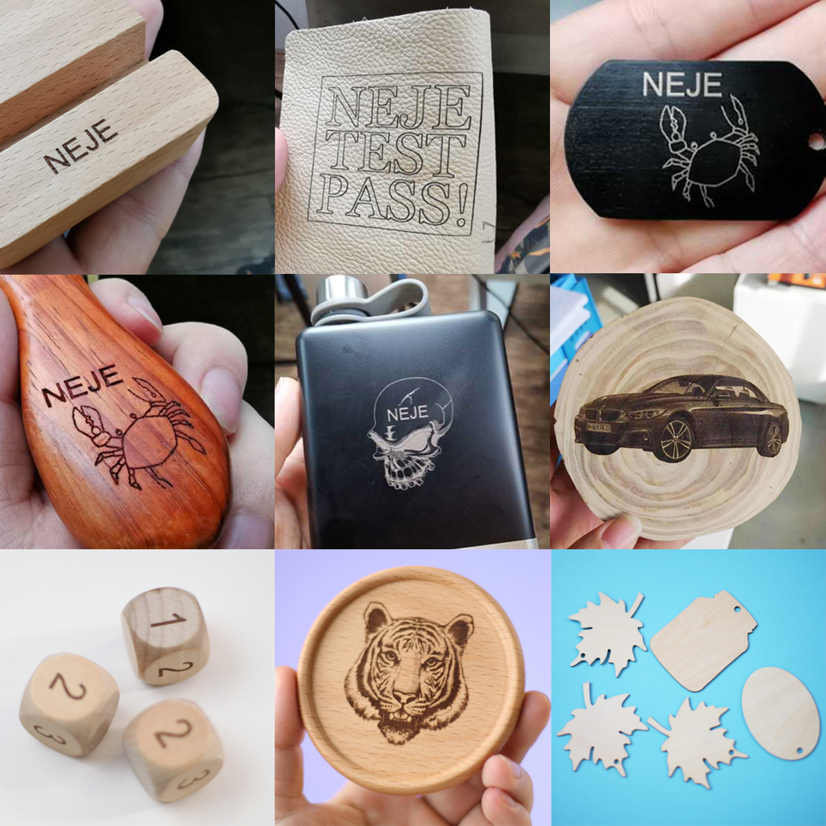 NEJE Master 2 20W Laser Engraver - Precision Cutting Tool