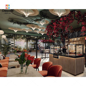 Mostrador de Café Personalizado |   Kiosco Minorista con Iluminación LED |   Solución Integral de Muebles para Cafeterías y Diseño de Interiores Completos - Product Image 4