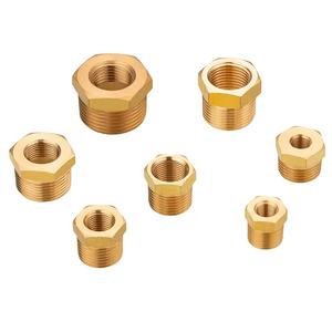 Hpb59-1 Semak kuningan <span class=keywords><strong>BSPT</strong></span> Bushing NPT kustomisasi pipa adaptor fitting untuk pipa dengan tekanan tinggi - Product Image 4