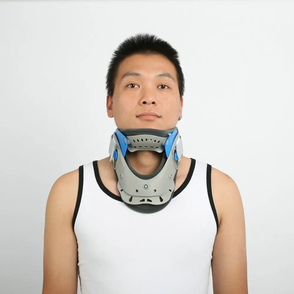 Physiotherapy Equipments Orthosis r Neck Support Stretcher Medical support Collar Neck Brace Adjustable cervical collar