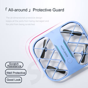 Original <span class=keywords><strong>JJR</strong></span> R/C H107 4K Grille Mini Dron Pocket Petit Quadcopter 3D Flips Sans Tête Petit Drone à Distance RC Quadcopter Drone HD H107 - Product Image 2