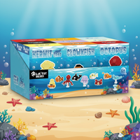 Vente en gros d'ensembles de jouets de construction sur le thème des animaux marins ; Emballage et logos personnalisables, services OEM, OBM et ODM disponibles