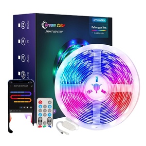 2025 mới hengyu chiếu sáng nhà sản xuất OEM ODM SMD <span class=keywords><strong>5050</strong></span> trong nhà <span class=keywords><strong>LED</strong></span> <span class=keywords><strong>RGB</strong></span> thông minh dải đèn cho phòng - Product Image 1