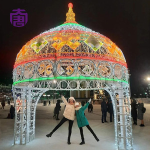 LED Christmas Castle <b>Light</b> Decoration for Outdoor Theme Park Landscape and Commercial Holiday Display Projects - Product Image 5