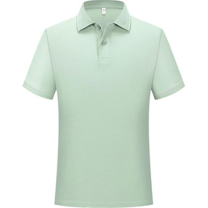 Custom Made Polo Shirt Quick Dry Short Sleeve Solid Color Polyester Work Wear Corporate Culture Uniform Daily Use - Product Image 3