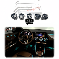 Luz Ambiental para Mercedes Benz GLB X247 GLA Clase B W247, Tira Guía de Luz para Puerta, 64 Colores, Accesorios para Auto