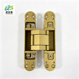 Modern Zinc Alloyconcealed Hinge 30x165mm Customized Logo Concealed 3d Adjustable Heavy Duty 80kg Door Bld-w165 180 Degree - Product Image 2