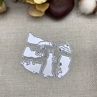 Matrice de découpe en métal pour albums photo DIY, boîtes cadeaux, carton, cartes de vœux, scrapbooking, découpe et gaufrage