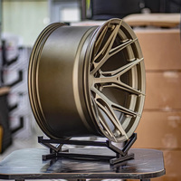 Jante monobloc forgée sur mesure XL Bronze 5x120 5x130 5x112 5x114.3 Jante en alliage pour voiture 18 19 20 21 22 24 pouces Jante concave profonde