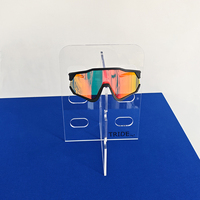 Support d'affichage personnalisé en acrylique transparent pour lunettes de vue et de soleil