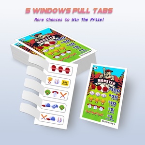 Original Factory Pull Tabs Ticket Wholesale, High-quality CMYK Printing and Die-cutting, Trustworthy One-stop Lottery Supplier - Product Image 4