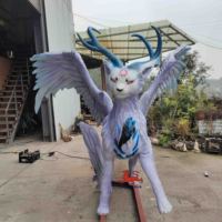 Simulation d'animaux de bon augure animatroniques de taille réelle de qualité supérieure dans la chine ancienne