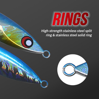 OEM umpan Jigging permainan besar air asin 150g 180g 200g 250g 300g 350g g umpan pancing perahu Tuna umpan pancing panjang cor logam umpan Jigbait