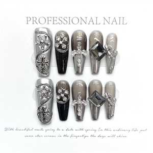 <span class=keywords><strong>Uñas</strong></span> Postizas de Gel Sólido, Acrílicas, Hechas a Mano, de Alta Calidad, Venta al Por Mayor - Product Image 1