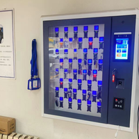 Armoire à clés intelligente murale RFID, système de gestion des clés intelligentes, coffre-fort pour clés, armoire de contrôle électronique des clés de type sur pied