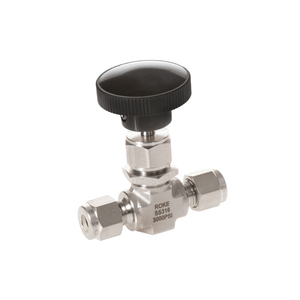 Van kim điều khiển lưu lượng bằng thép không gỉ, đầu nối ép 1/4, 3/8, 1/2 inch cho môi trường khí - Product Image 1