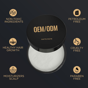 Pomada para el Cabello de Fijación Extra Fuerte y Duradera 360, Pomada Natural Mate para Peinar, Marca Privada, para Hombres - Product Image 2