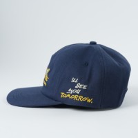 Gorra de Béisbol Estilo Americano de Cinco Paneles, Bordada, Informal, de Algodón, Sin Estructura, con Cierre a Presión, para Hombre, Estilo Vintage