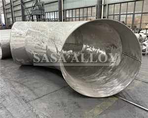 Coude en alliage de nickel ASTM B366 ASME SB366 C22 à rayon long/court, résistant à la corrosion - Product Image 3