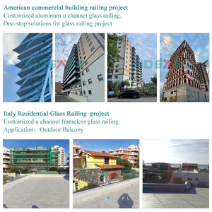 Barandilla <span class=keywords><strong>de</strong></span> Vidrio <span class=keywords><strong>para</strong></span> <span class=keywords><strong>Terraza</strong></span> <span class=keywords><strong>de</strong></span> Edificio Residencial, Estándar Australiano, Barandilla <span class=keywords><strong>de</strong></span> Vidrio sin Marco, Precio <span class=keywords><strong>de</strong></span> Fábrica - Product Image 4